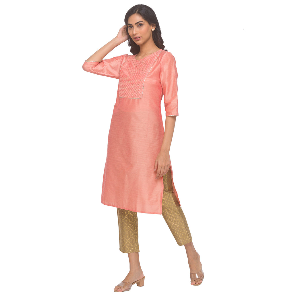 Embroidered Kurta