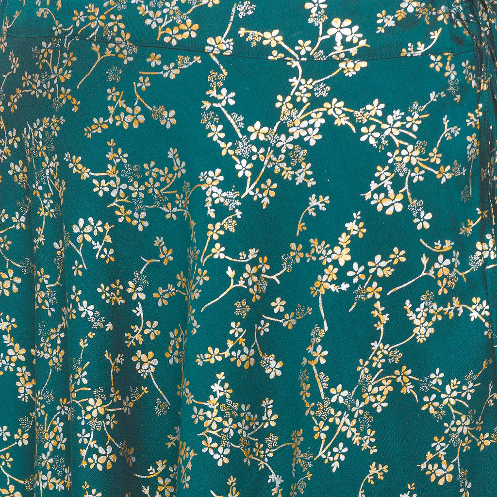 Gold Print Kali Skirt