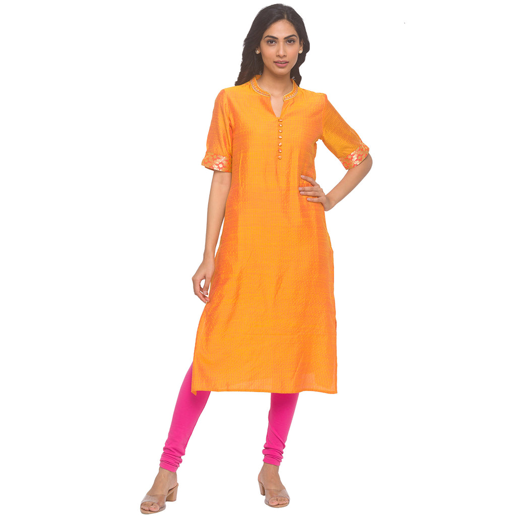 Brocade accent Kurta
