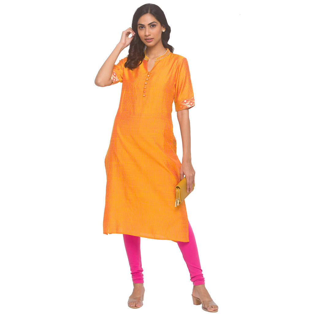Brocade accent Kurta