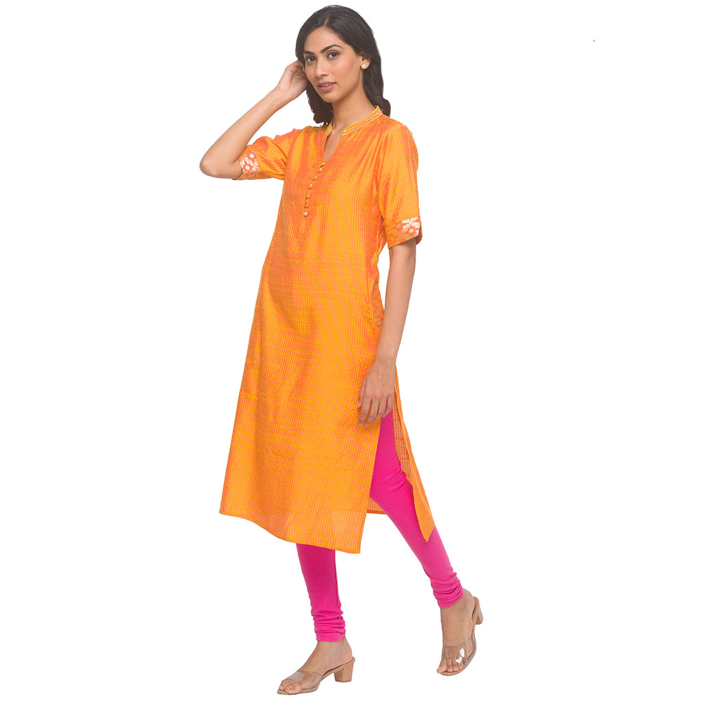 Brocade accent Kurta