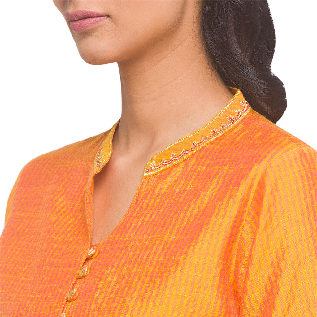 Brocade accent Kurta