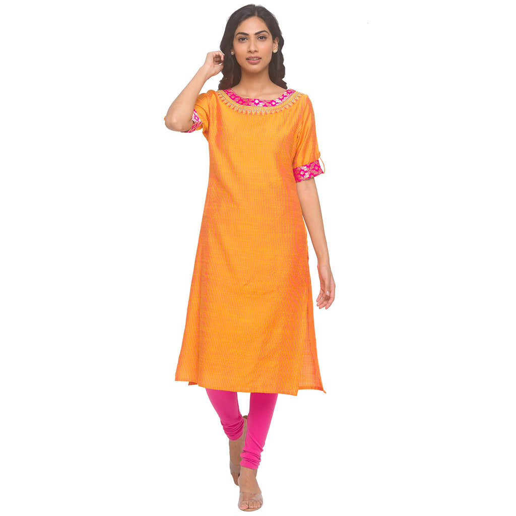 Brocade accent Kurta
