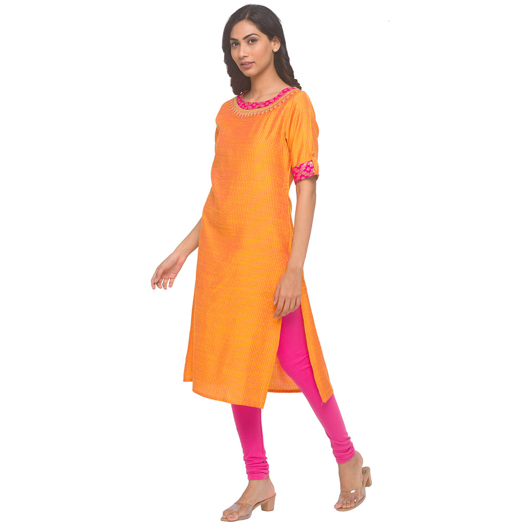 Brocade accent Kurta