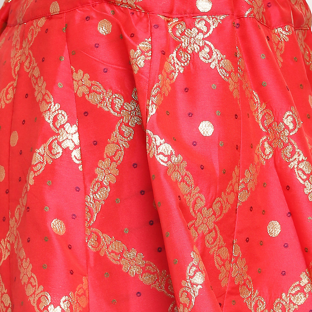 Women Kalidar Fuchsia Skirt