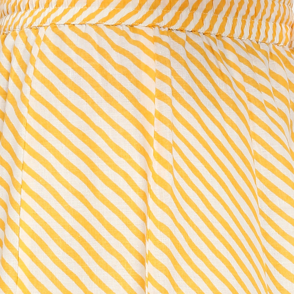 Women's Mango Cotton Printed Palazzo