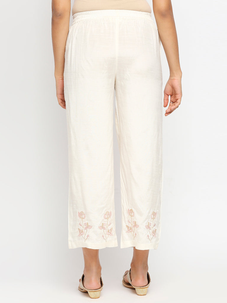 Women's Off White Shantoon  Palazzo
