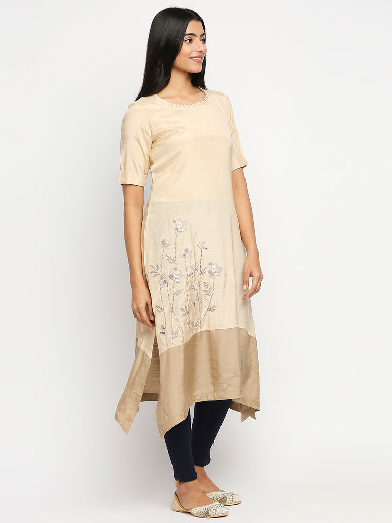 Women's Brown Shantoon  Nylangan Topwear