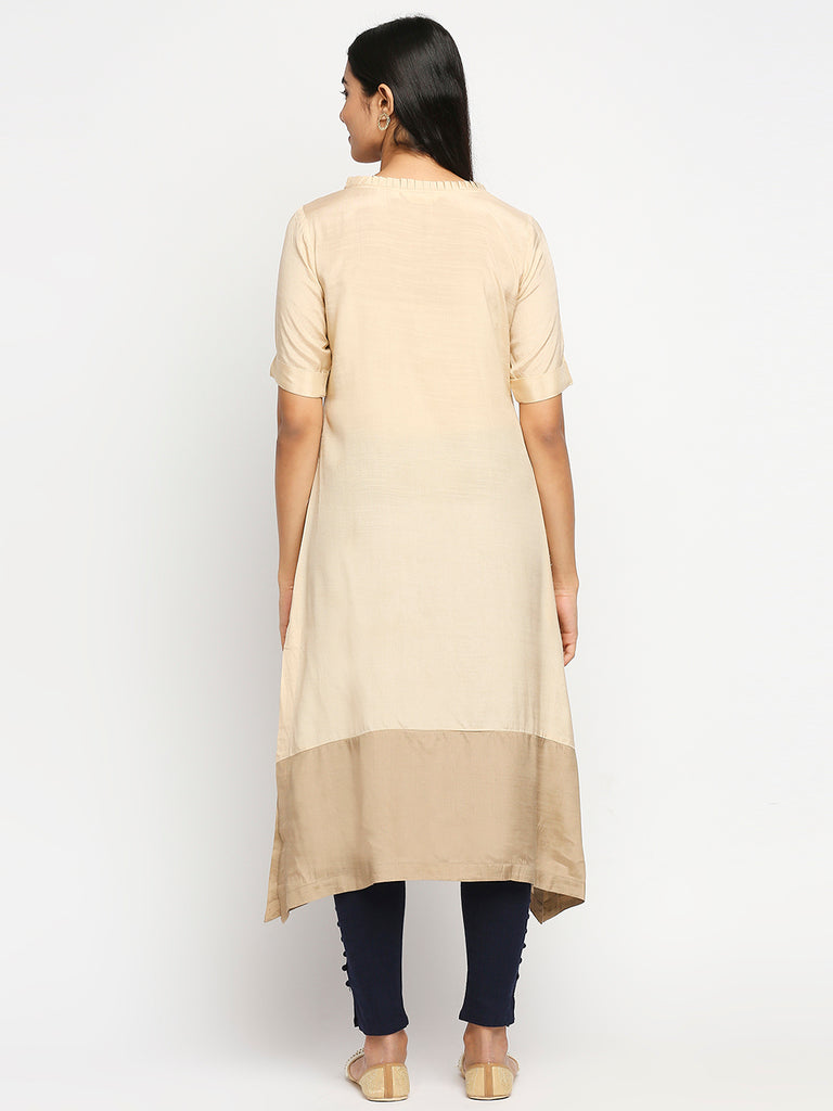 Women's Brown Shantoon  Nylangan Topwear