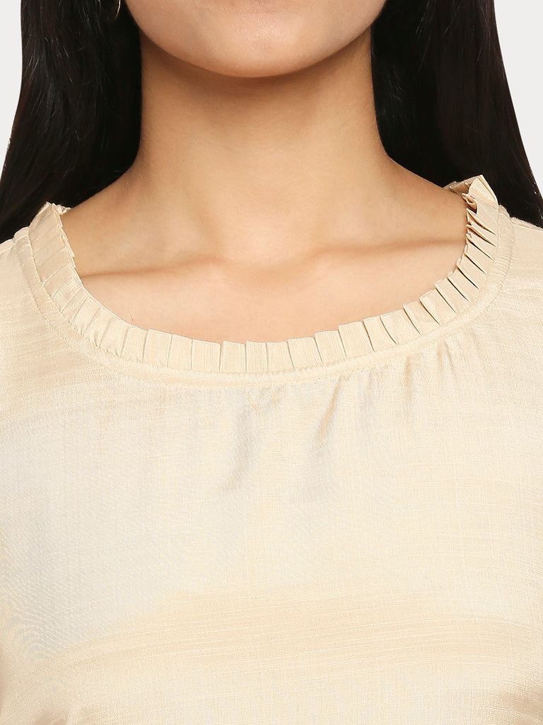 Women's Brown Shantoon  Nylangan Topwear