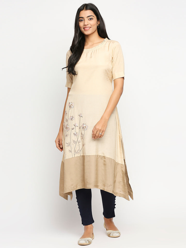 Women's Brown Shantoon  Nylangan Topwear