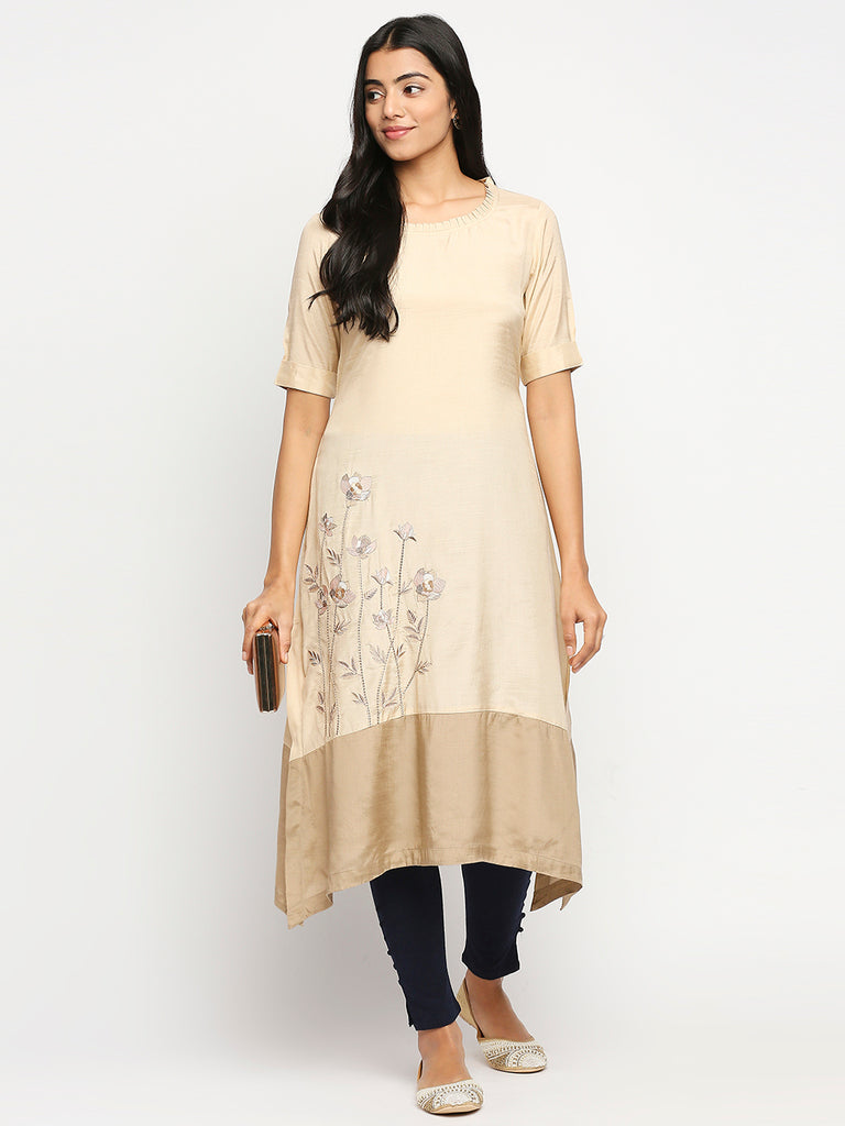 Women's Brown Shantoon  Nylangan Topwear