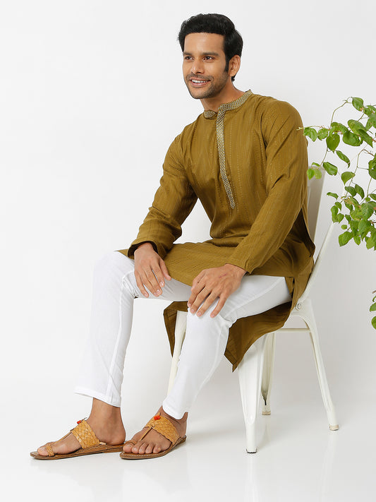 Men's White Poplin Solid Pyjamas