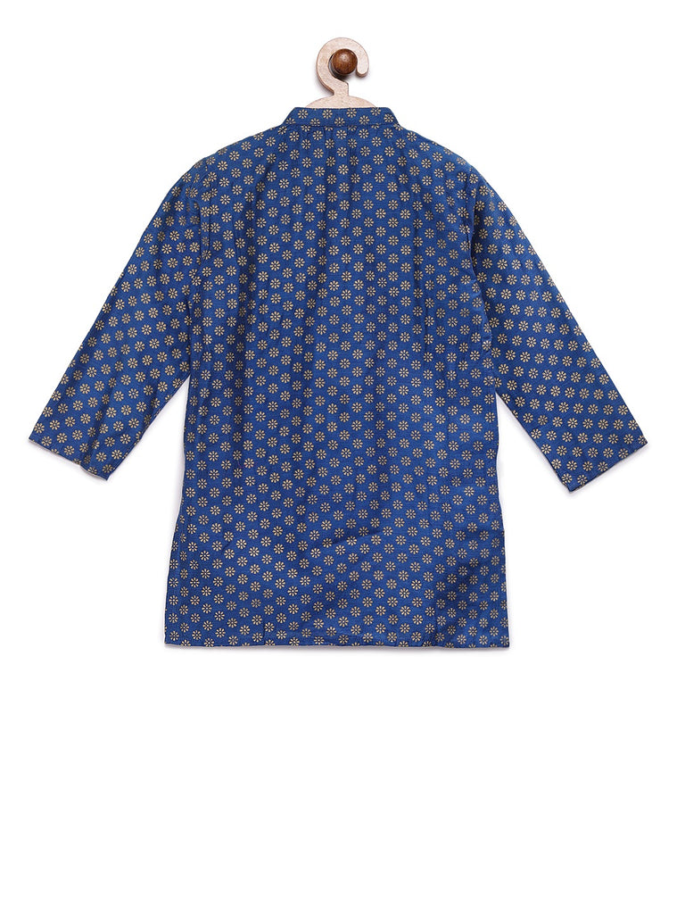 Kids Boys Straight Full Sleevs Navy Kp Set