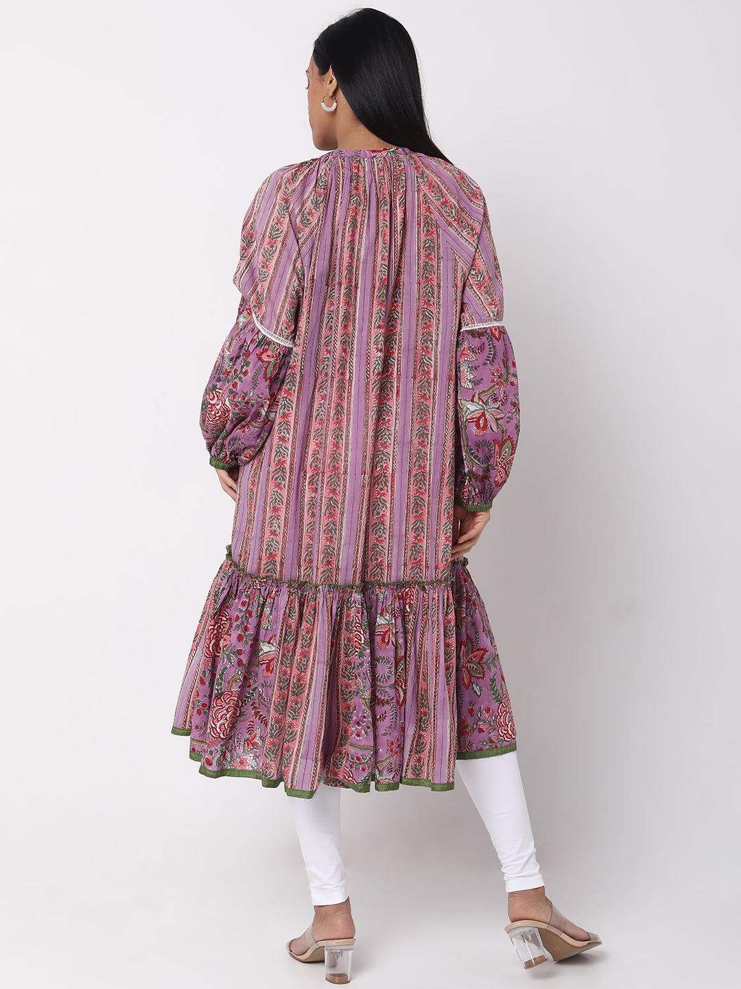 Relaxed Fit Floral Kurta