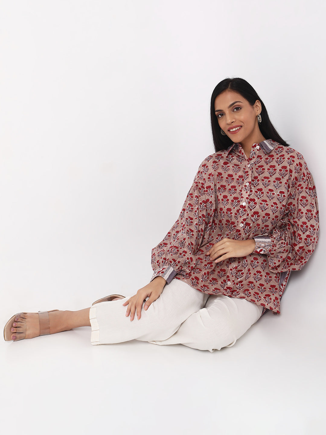 Comfort Fit Floral Top