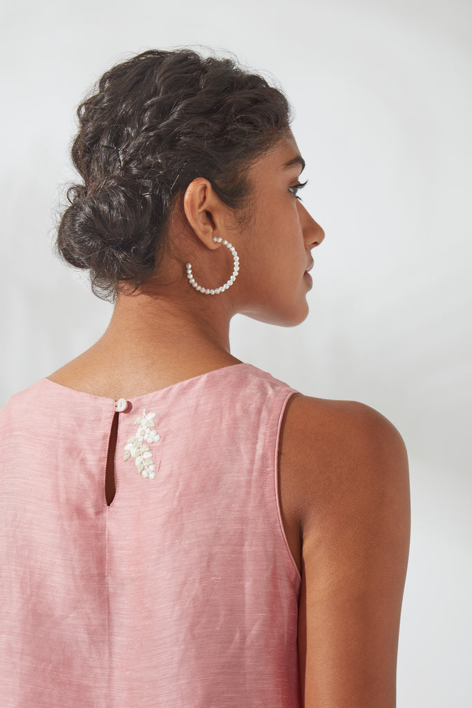 Sea Pink Crop Top