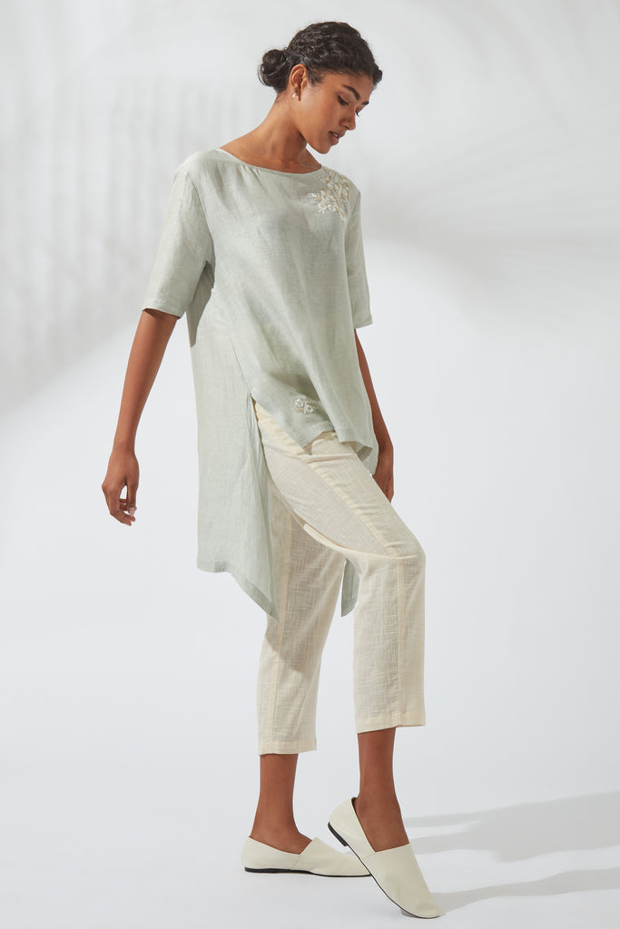 Mirage Gray High-Low Top