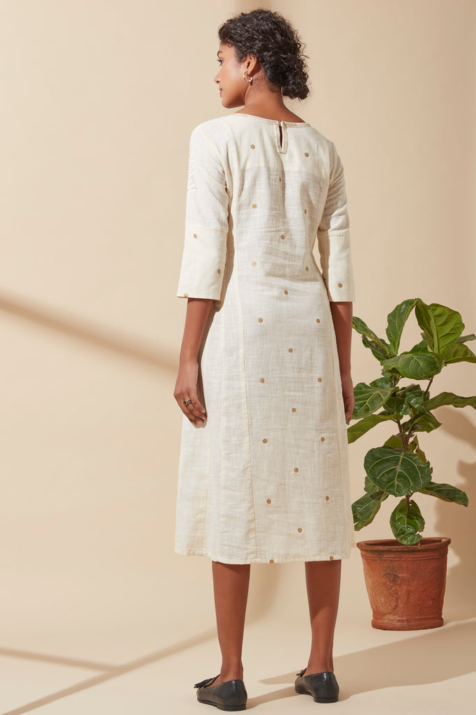 Ecru Abha Style Kurta