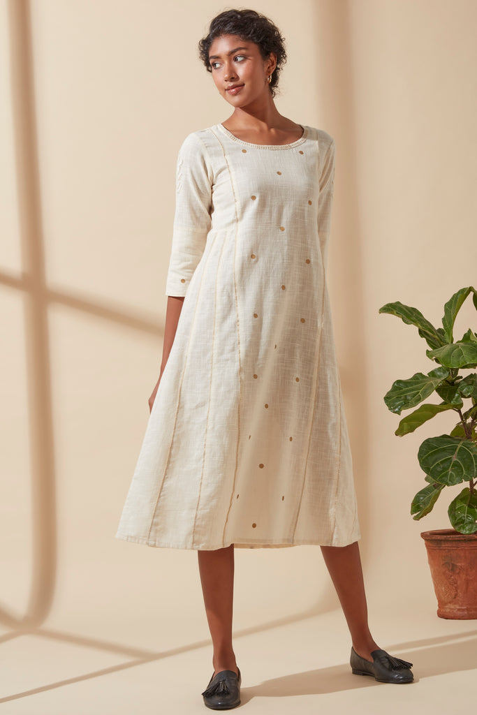 Ecru Abha Style Kurta
