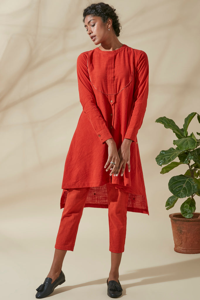 Crimson Functional Tunic