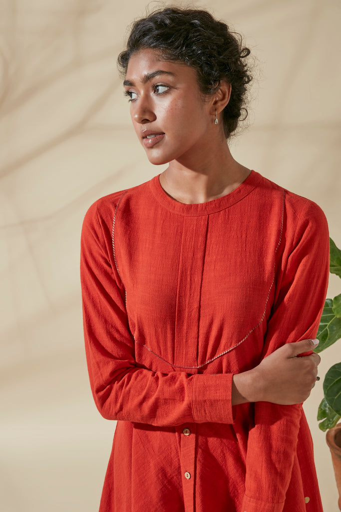 Crimson Functional Tunic