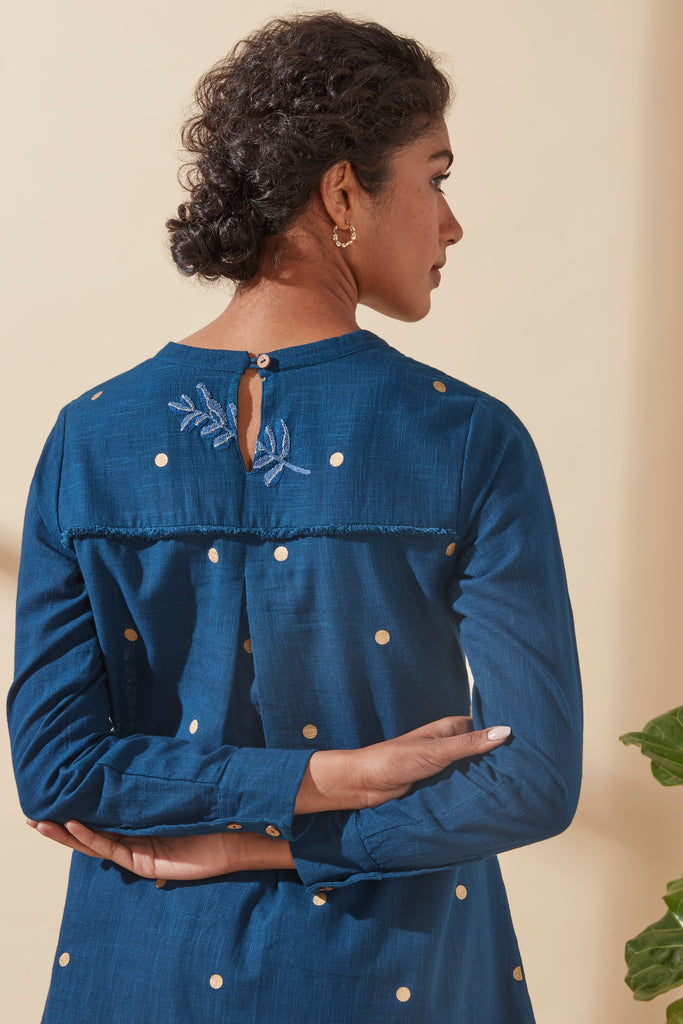 Indigo Functional Tunic