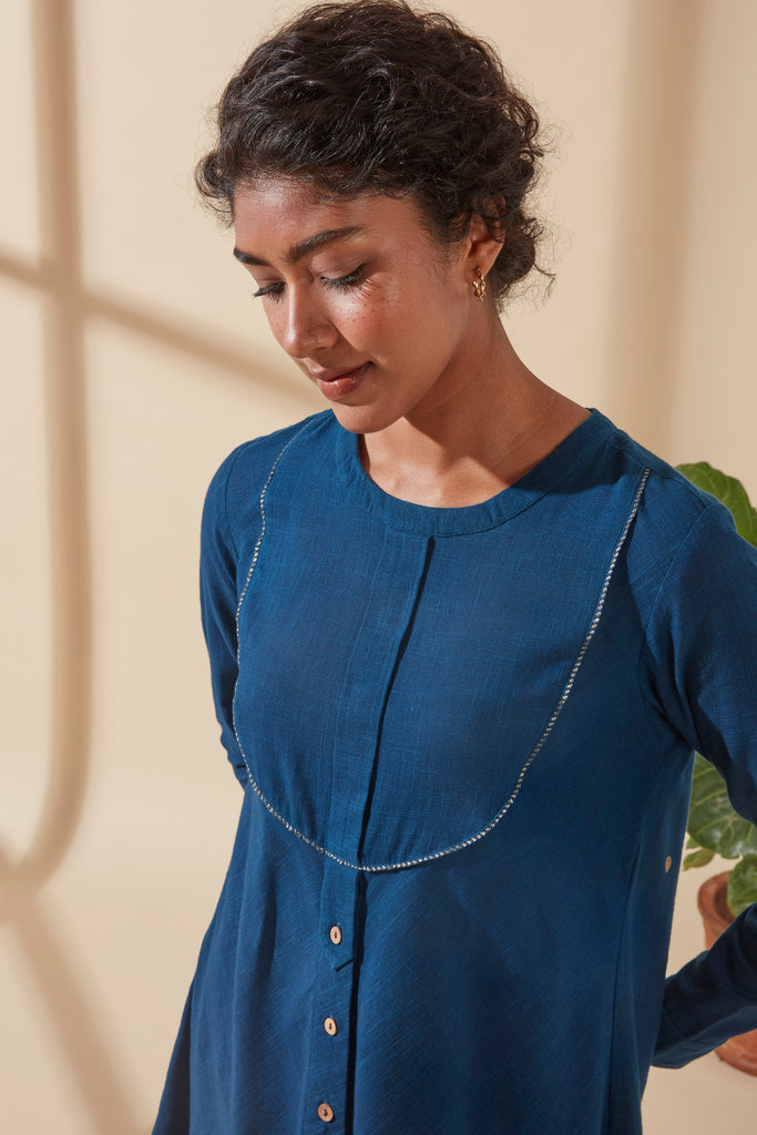 Indigo Functional Tunic