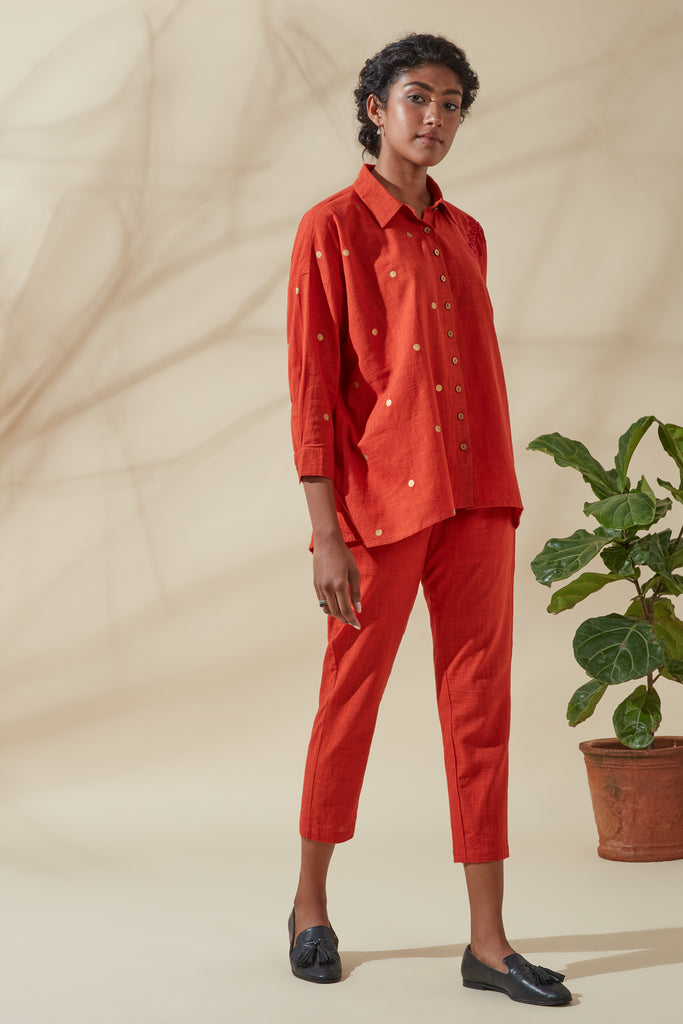 Crimson Box Shirt