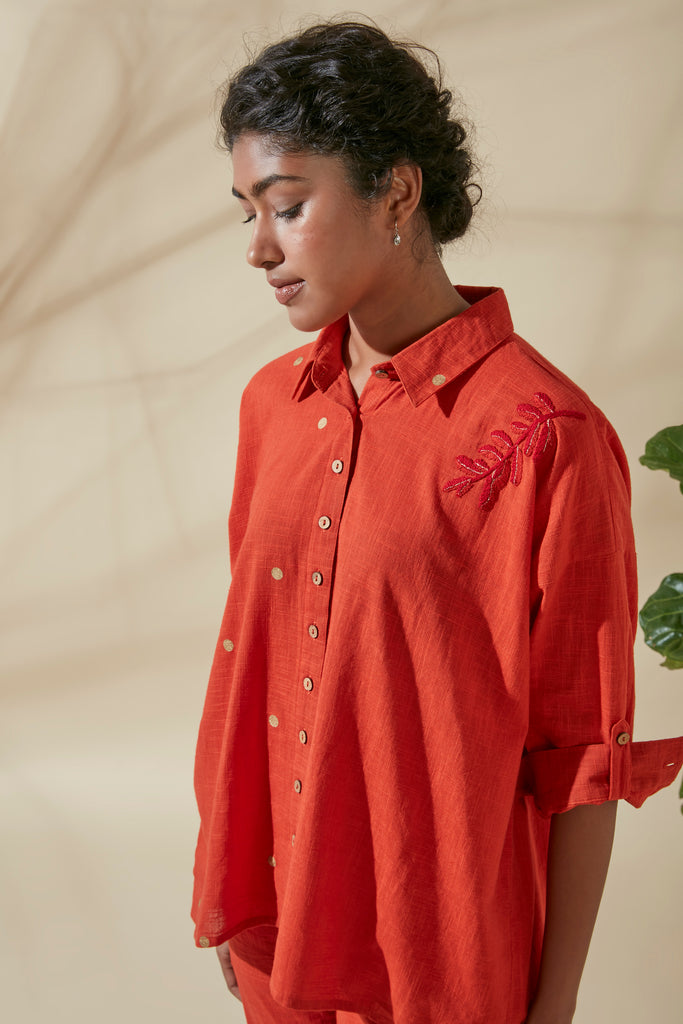 Crimson Box Shirt