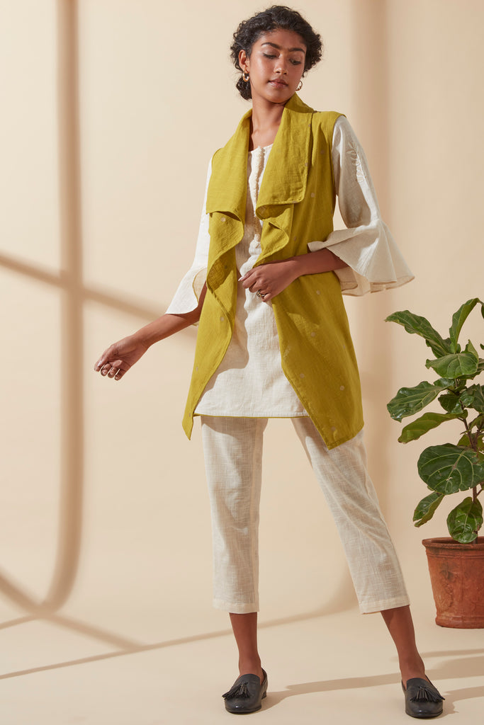Mustard Waterfall Jacket