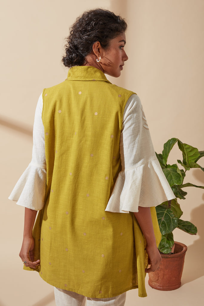Mustard Waterfall Jacket