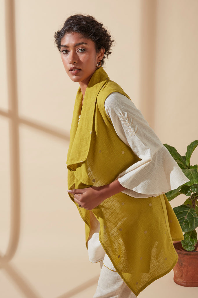 Mustard Waterfall Jacket