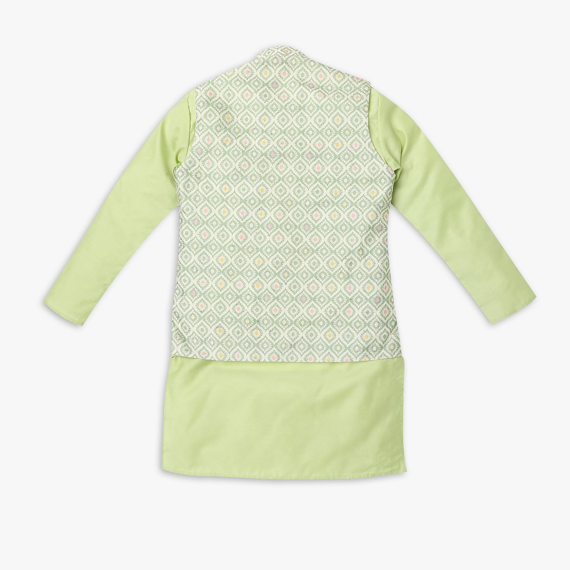 Boys Regular Fit Embellished Kurta Sets