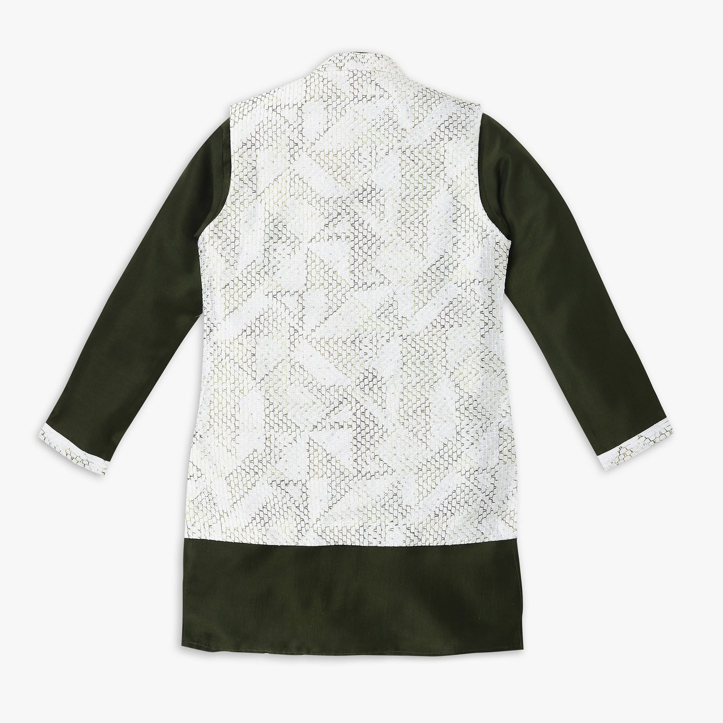 Boys Regular Fit Embellished Kurta Sets
