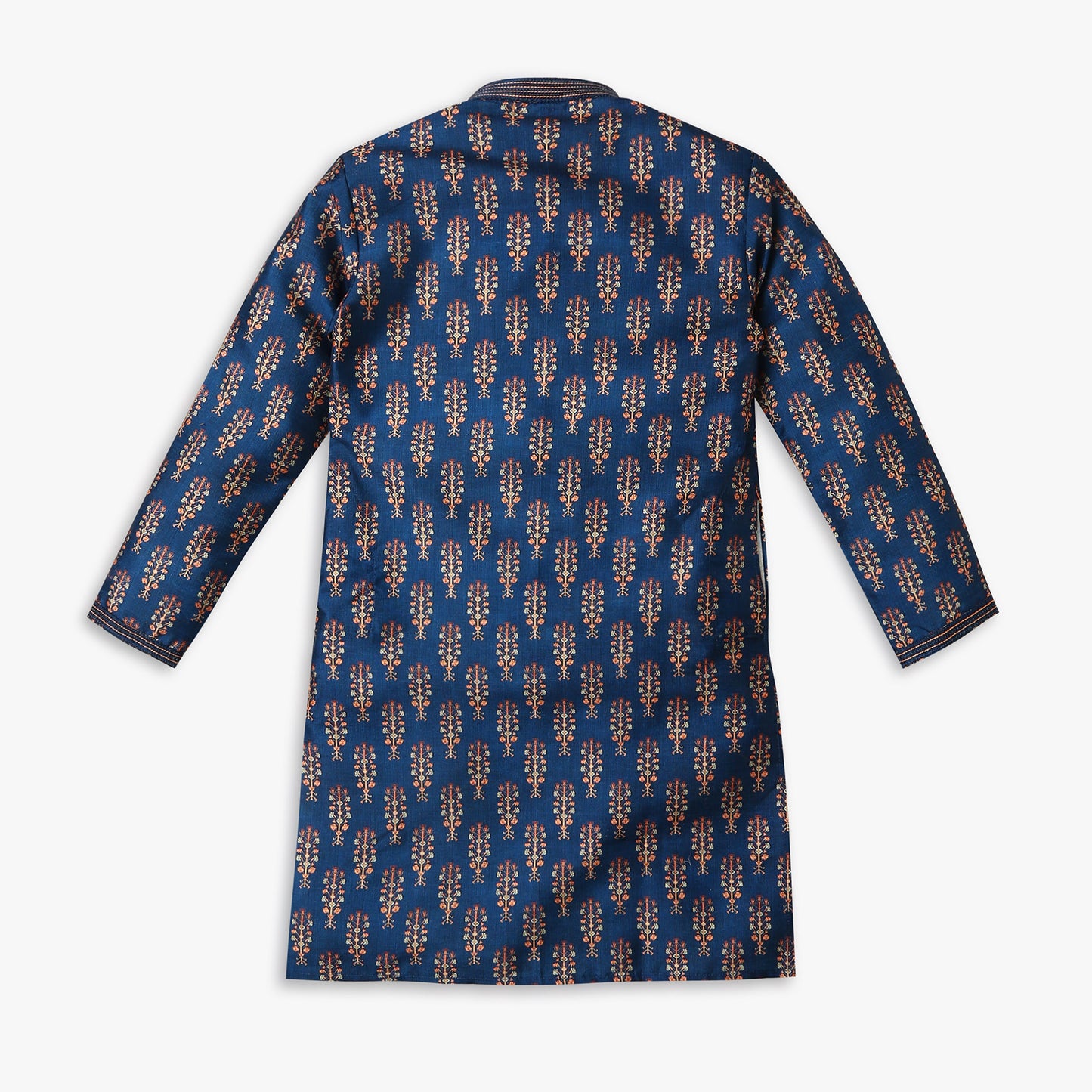 Boy's Regular Fit Printed Kurta Sets