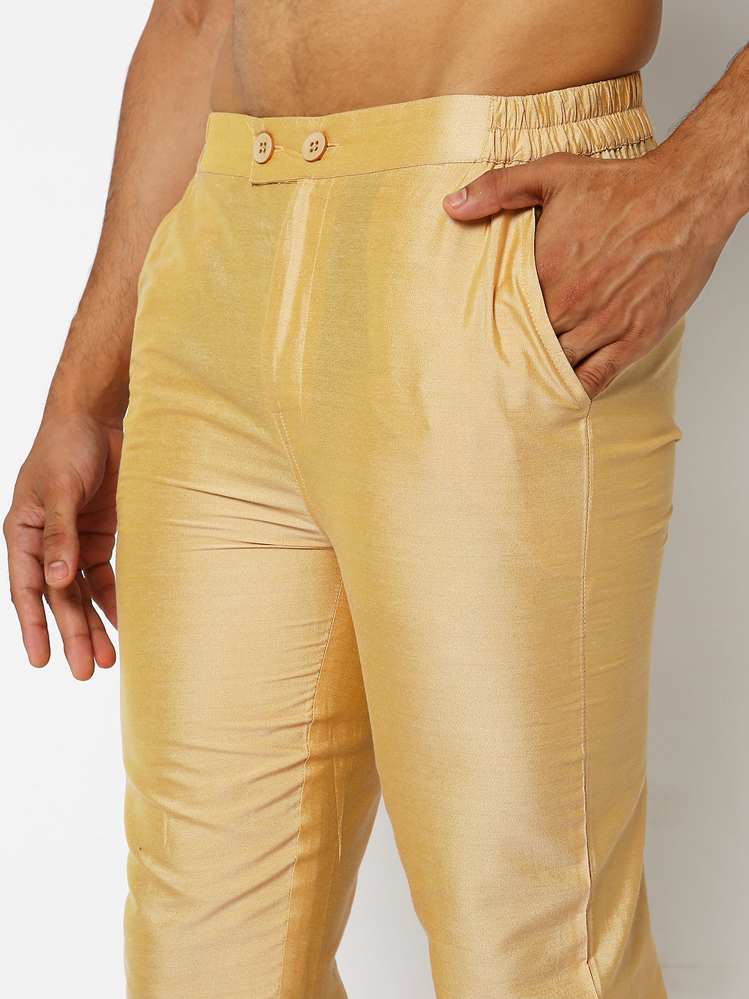 Regular Fit Solid Mid Rise Ethnic Pants Regular Fit Solid Mid Rise Ethnic Pants