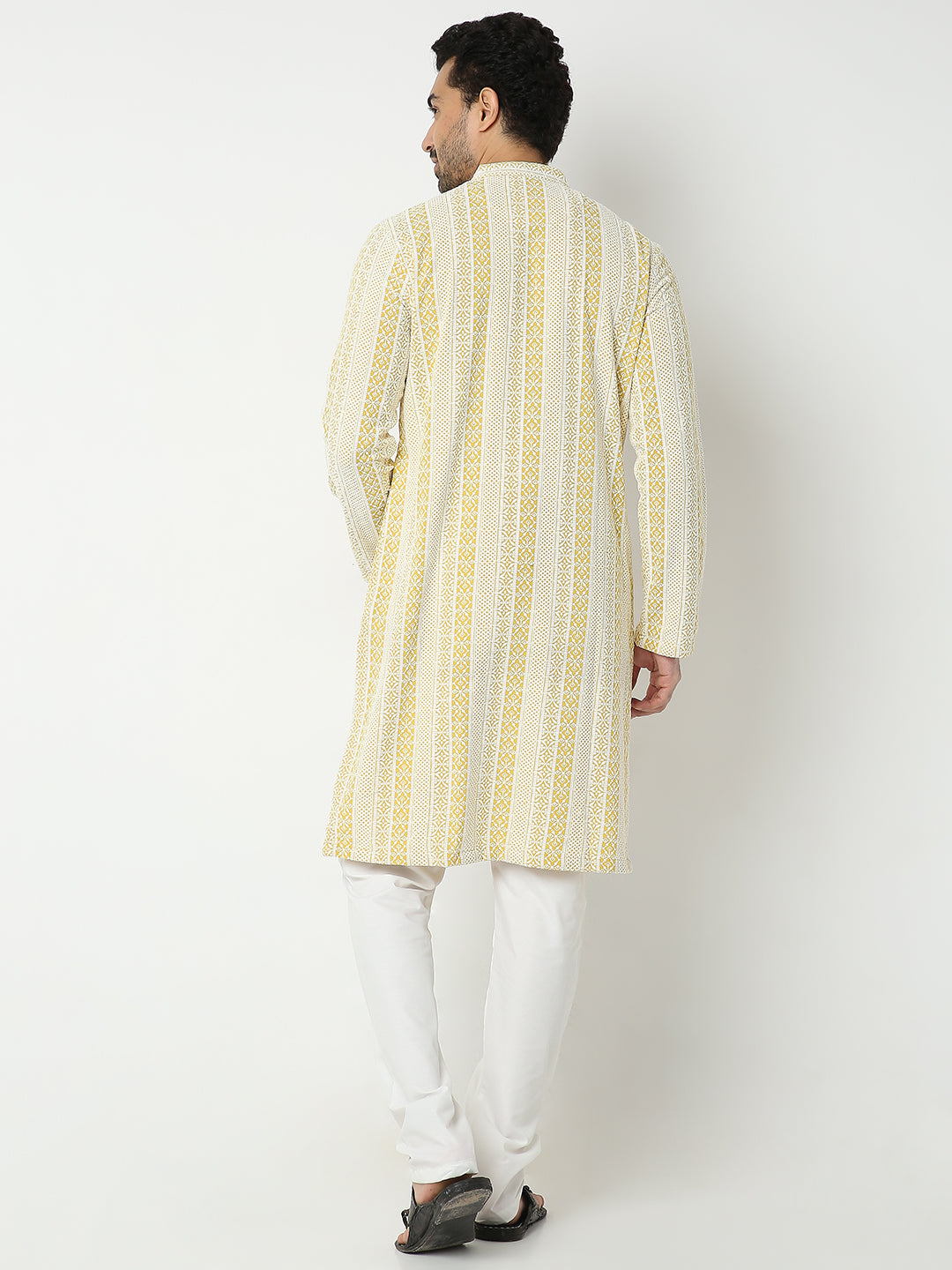 Regular Fit Embroidered Kurta Sets