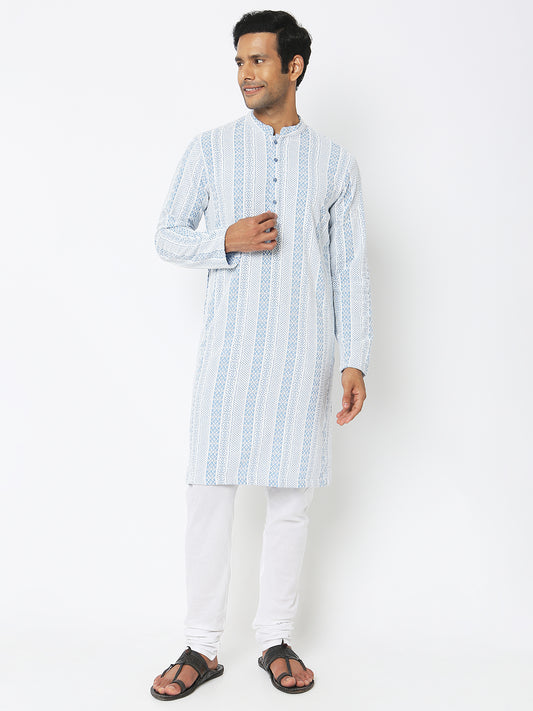 Regular Fit Embroidered Kurta Sets