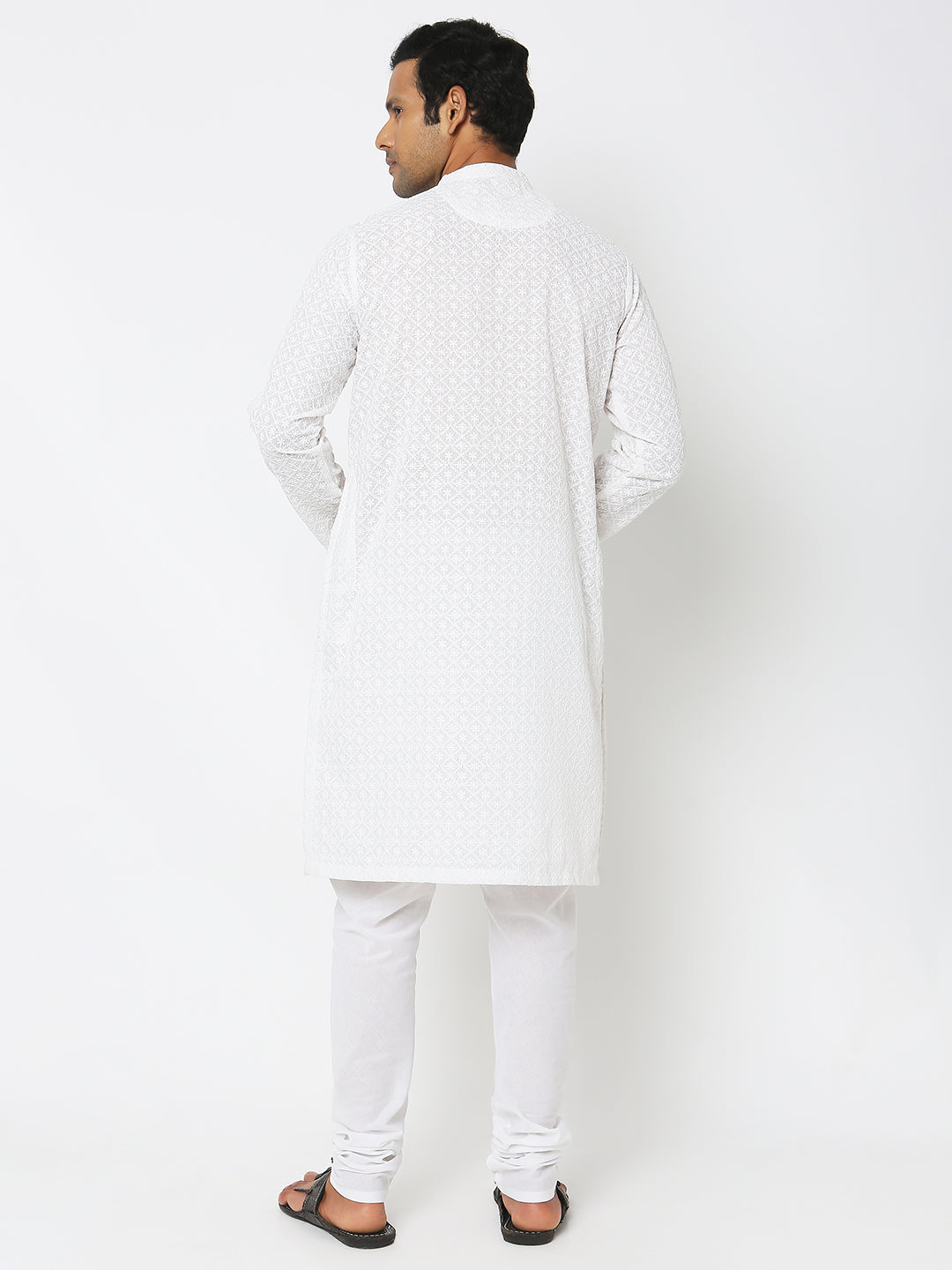 Regular Fit Embroidered Kurta Sets