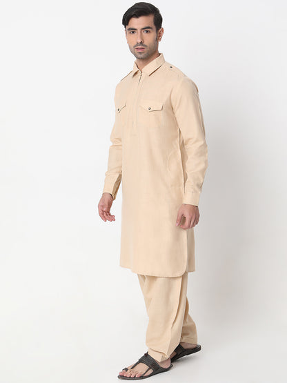 Regular Fit Solid Kurta Sets