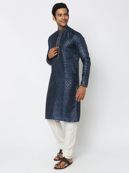 Regular Fit Jacquard Kurta Sets