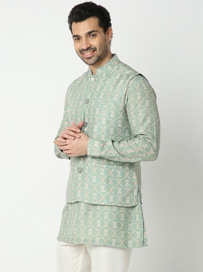 Regular Fit Printed Kurta Sets