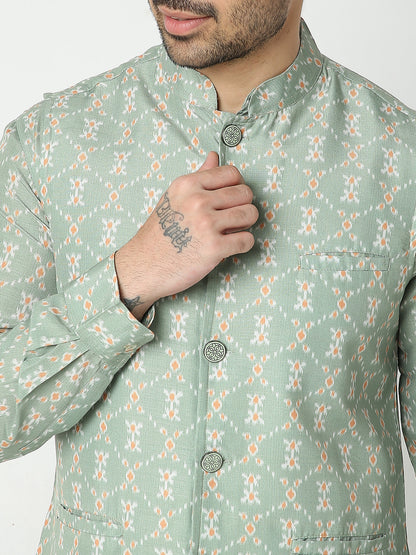 Regular Fit Printed Kurta Sets