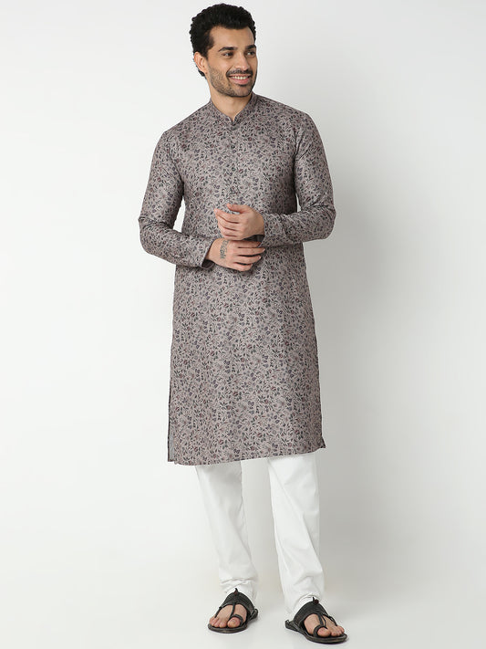 Regular Fit Jacquard Kurta Sets