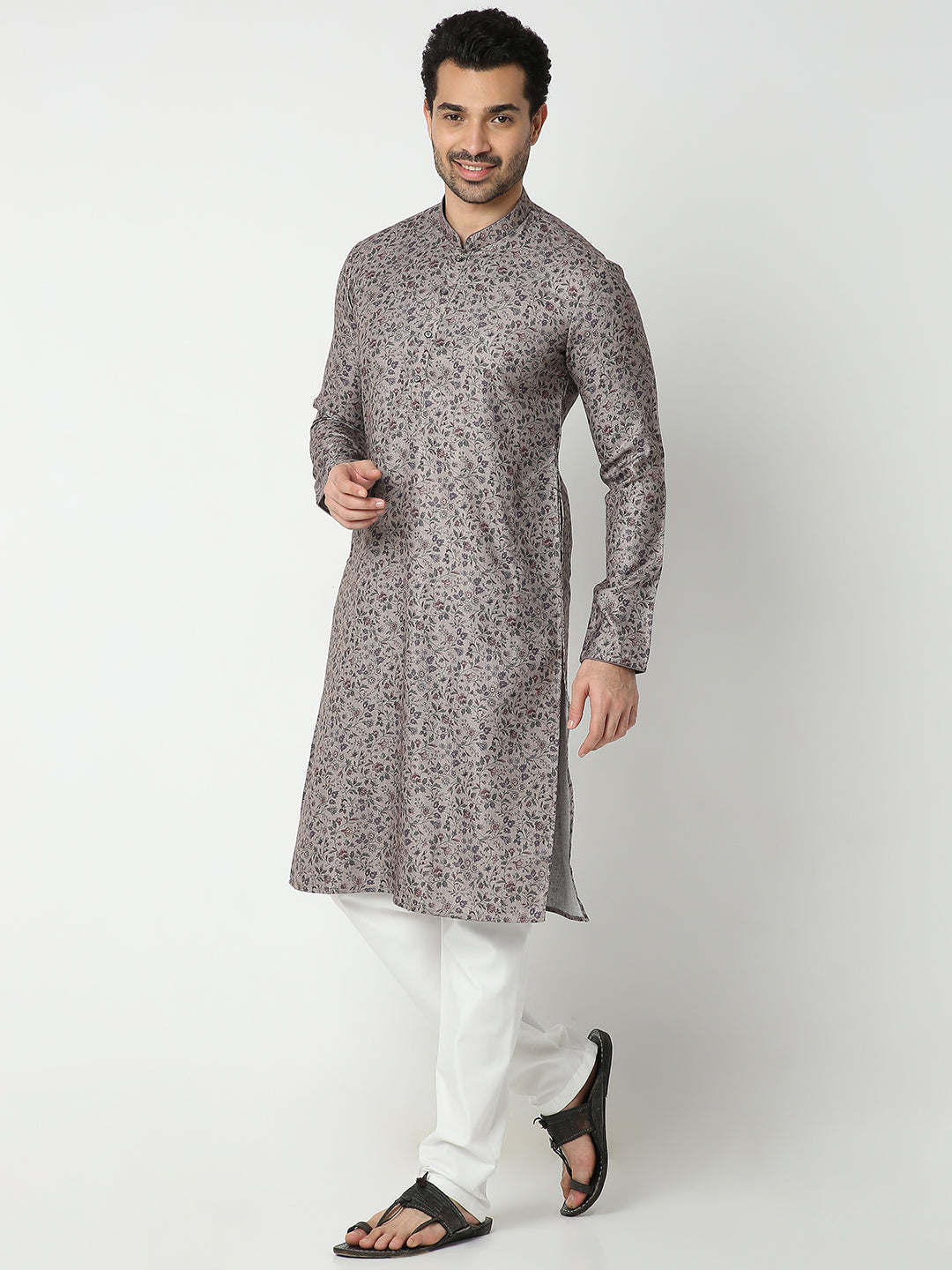 Regular Fit Jacquard Kurta Sets