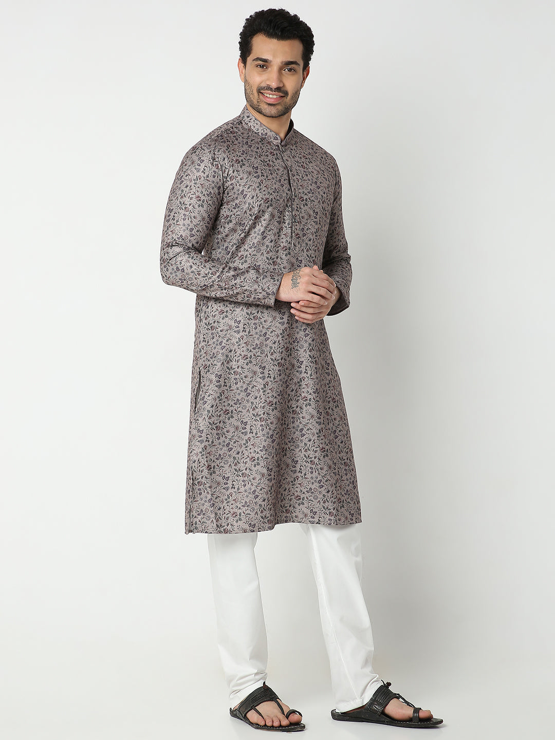 Regular Fit Jacquard Kurta Sets