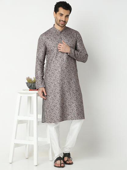 Regular Fit Jacquard Kurta Sets