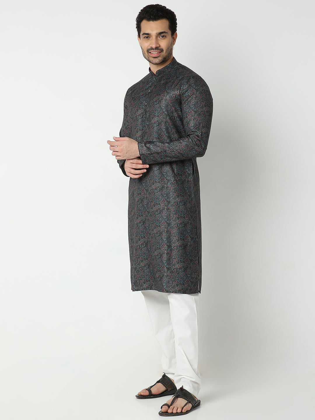 Regular Fit Jacquard Kurta Sets