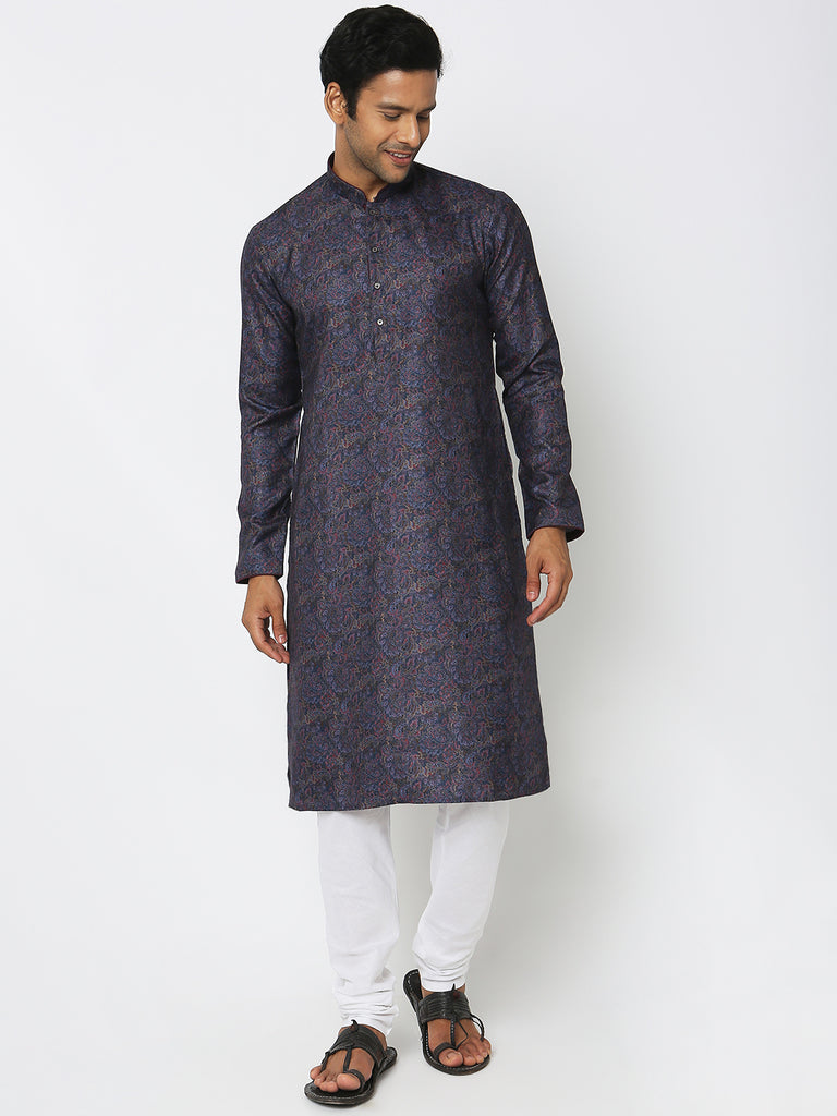 Regular Fit Jacquard Kurta Sets